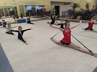 Интенсивная работа в зале!